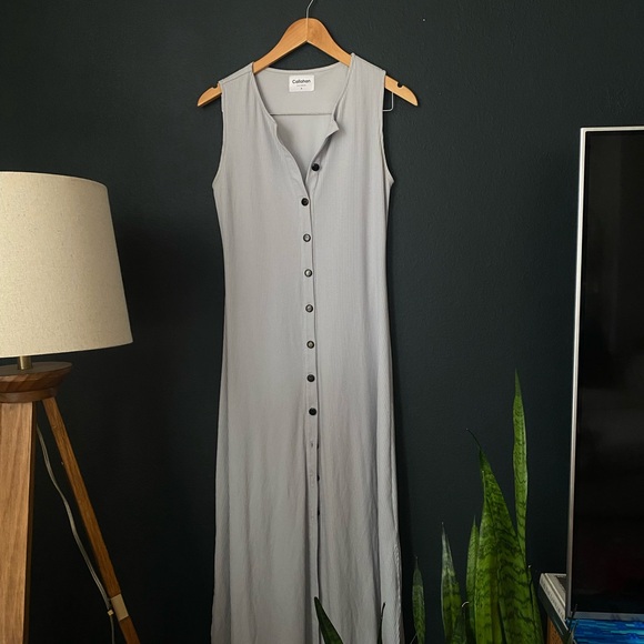 Callahan Sleeveless ribbed Maxi Dress - Picture 1 of 5